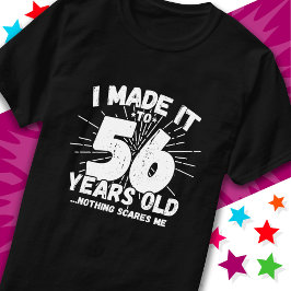 56 år gammalt Sarkastic Meme Funny 56:e födelsedag T Shirt