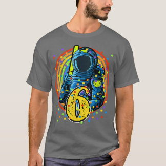 56 års gamla födelsedagsgåvor Astronaut 6e Birt T Shirt