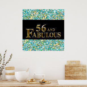 56-årsdag poster