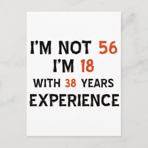 56-årsjubileum vykort