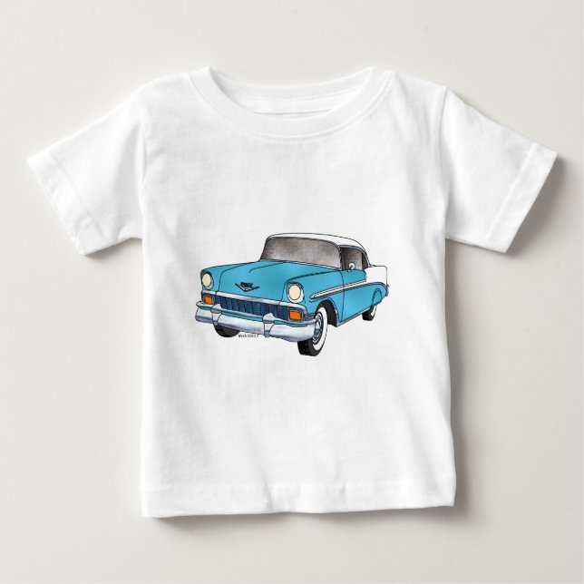 56 Chevrolet Belair Tee (Framsida)