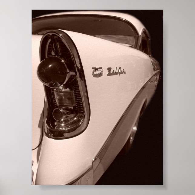 56 chevy antique stil poster (Framsidan)