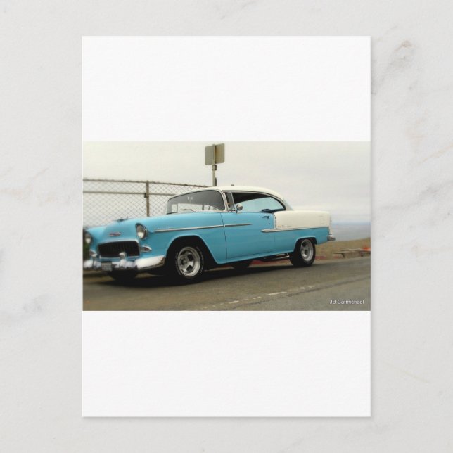 56 Chevy Belair Vykort (Framsida)
