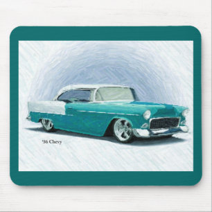 "56 Chevy - Turcos Digital Art Mousepad Musmatta
