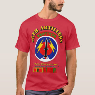 56:e artilleriet Pershing med Service-medaljer T Shirt