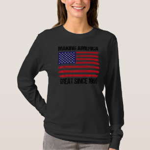 56:e födelsedagen Skapar Amerika Underbart sedan 1 T Shirt