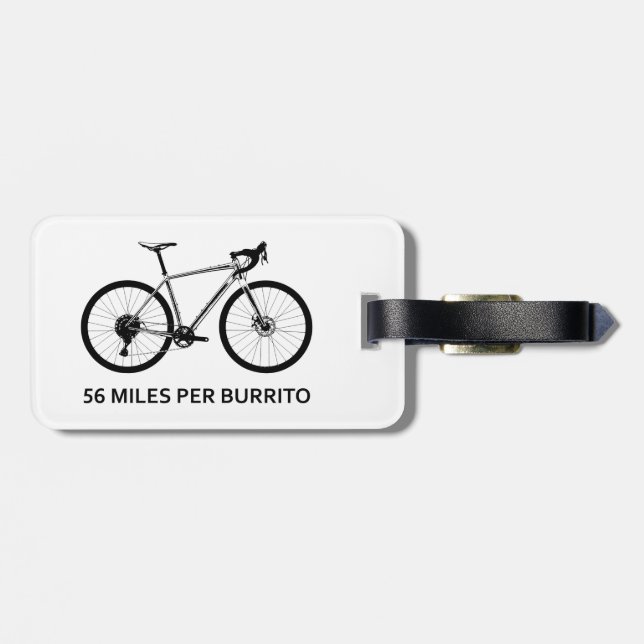 56 miles per Burrito Bagagebricka (Baksida Vågrät)