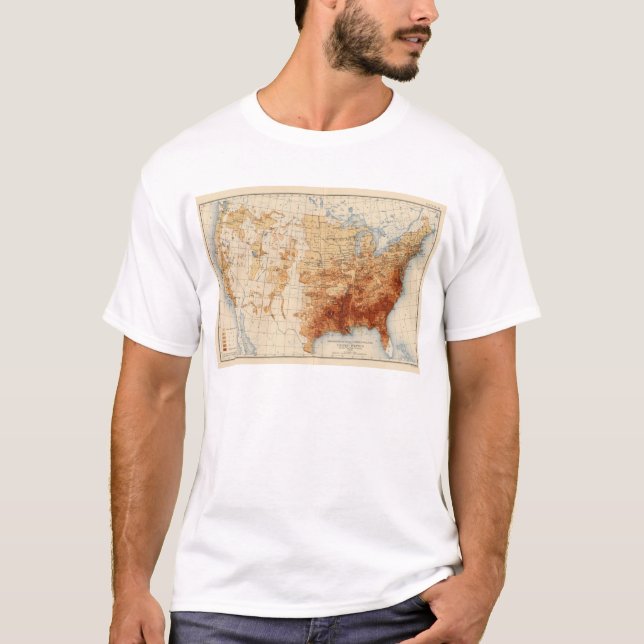56 proportionera den neger- befolkningen t shirt (Framsida)
