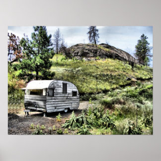 56 Shasta-utskrift Poster