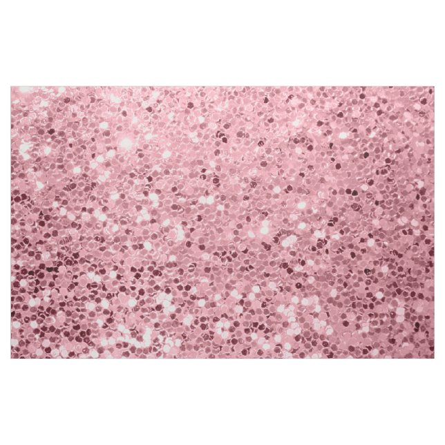 56-tums Wide Cotton Fabric Ro Guld Glitter Tyg (Yard)