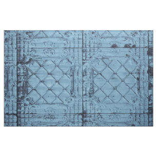 56-tums Wide Cotton Fabric Rustic Tin Panel Ceili Tyg