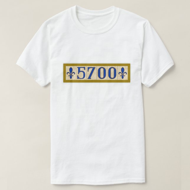 5700 Kennedy före detta elev T-shirt (Design framsida)