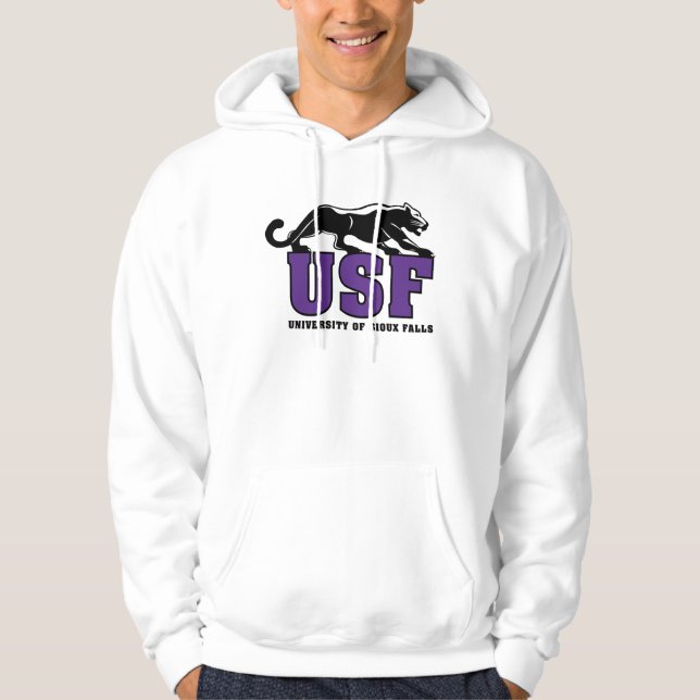 571e6442-8 sweatshirt med luva (Framsida)
