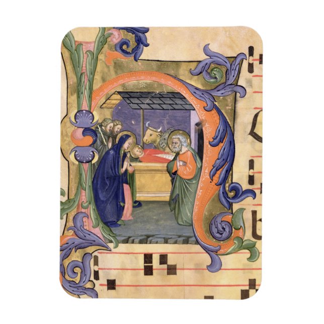 571f.6r Tidigare "H" som skildrar Magnet (Vertikal)