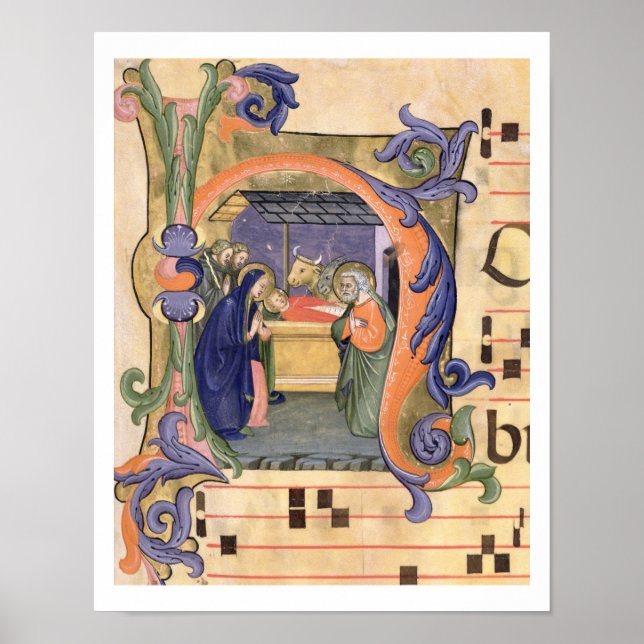 571f.6r Tidigare "H" som skildrar Poster (Framsidan)