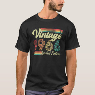 57 år gammal Vintage 1966 född 1966 57 T Shirt