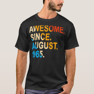 57 år gammal Vintage Fantastisk sedan augusti 1965 T Shirt