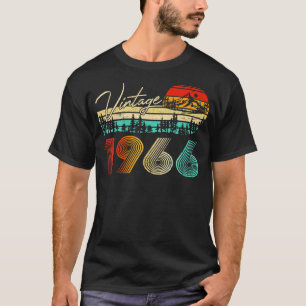 57 års Vintage för pojkar och flickor 1966 57:e fö T Shirt