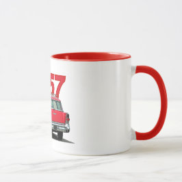 "57 Buick station-vagnen mugg. Mugg