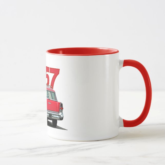 "57 Buick station-vagnen mugg. Mugg (Höger)