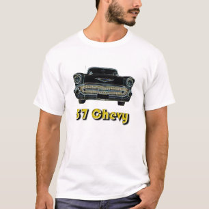 57 Chevy Bel Air manar T-tröja T-shirt