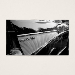 57 Chevy Bel Air Visitkort
