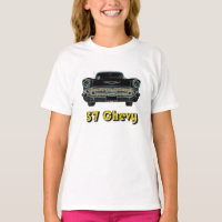 57 Chevy Bel Luft Barn T-Shirt
