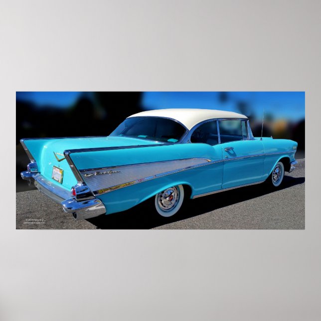 "57 CHEVY BELAIR POSTER (Framsidan)
