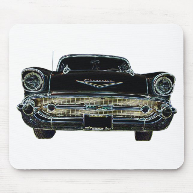57 Chevy Mousepad Musmatta (Framsidan)