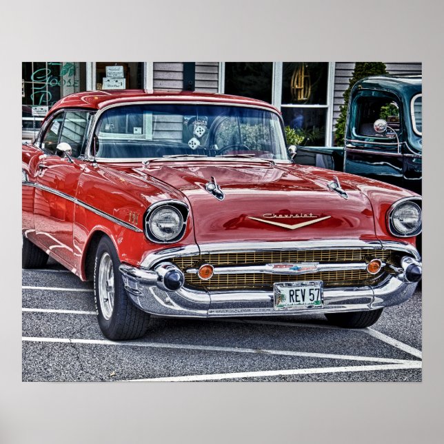57' Chevy Poster (Framsidan)