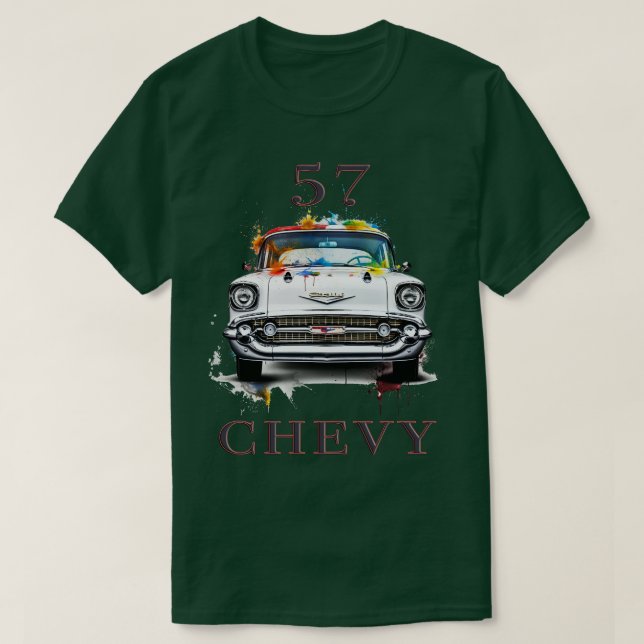 57 Chevy T Shirt (Design framsida)