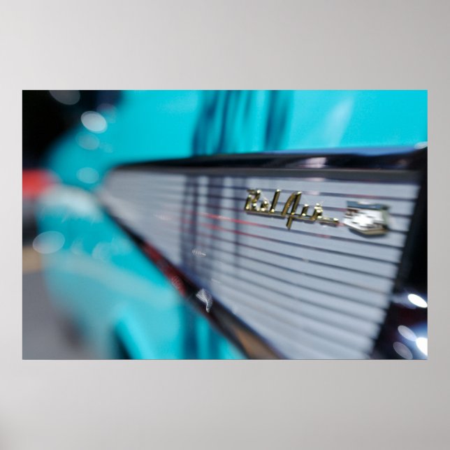 ’57 Chevy Tailfin Poster (Framsidan)