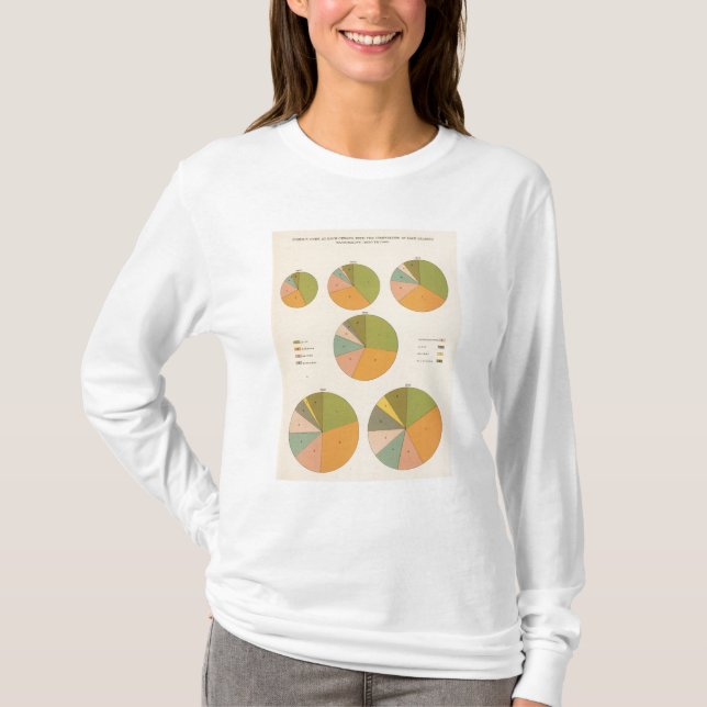 57 ledande nationality 1850-1900 t shirt (Framsida)
