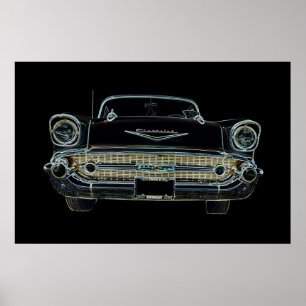 57 Poster av Chevy Bel Luft