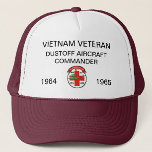 57th DUSTOFF-FLYGPLANKOMMENDÖRKAPTENEN KOPPLAR Truckerkeps