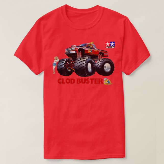 58065 Clodbuster T Shirt (Design framsida)