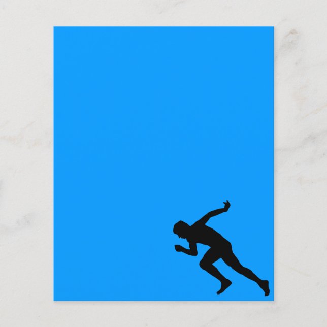 5849 OM KONKURRENS MED MARATHON MAN SPRINGER SPORT FLYGBLAD (Framsidan)