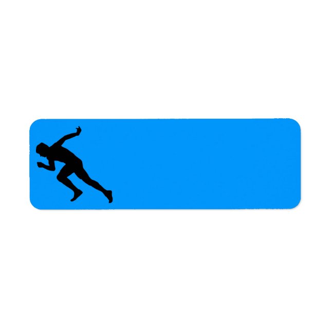 5849 OM KONKURRENS MED MARATHON MAN SPRINGER SPORT RETURADRESS ETIKETT (Framsidan)