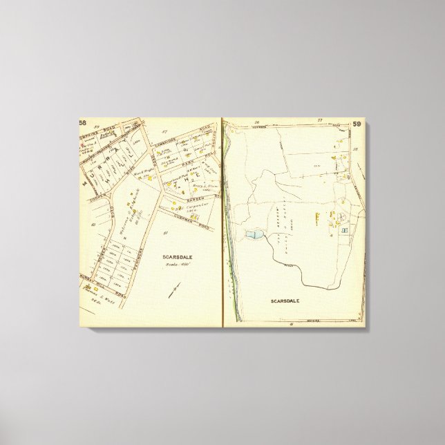 5859 Scarsdale Canvastryck (Framsida)
