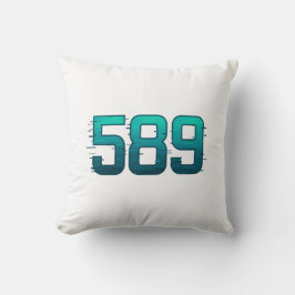 589 – Glitch Tech Futuristic Digital Art Kudde