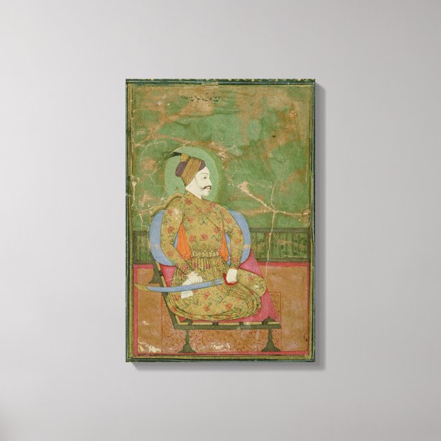 58.20/25A Porträtt i Sultan Abdullah Qutb Shah se Canvastryck (Framsida)