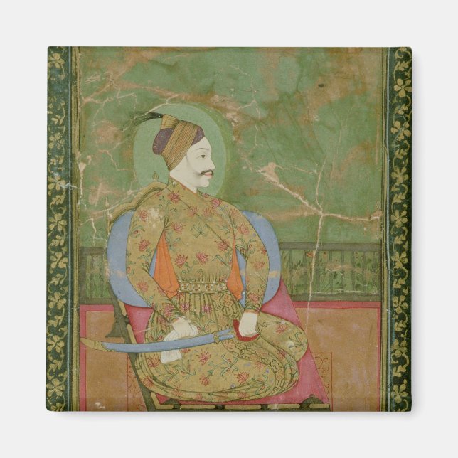 58.20/25A Porträtt i Sultan Abdullah Qutb Shah se Magnet (Framsidan)
