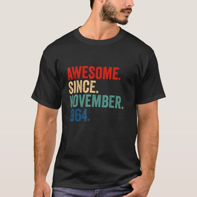 58 år gammal 58:e födelsedagen Fantastisk sedan no T Shirt (Framsida)