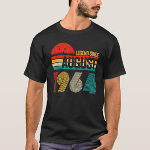 58 år gammal förklaring sedan augusti 1964 födelse t shirt