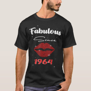 58 år gammal vävnad sedan 1964 58:e födelsedagen f t shirt