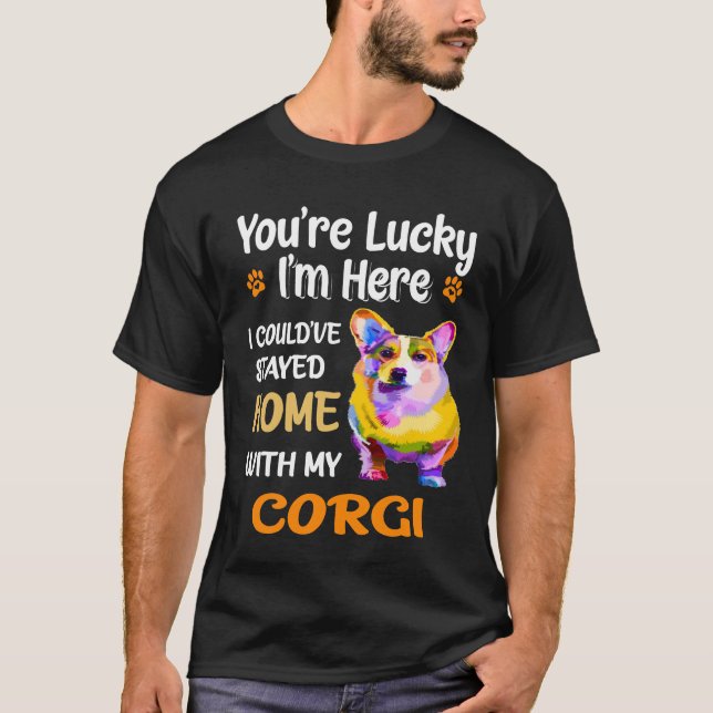 58 Du är Lucky T Shirt (Framsida)