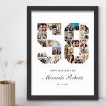 58:e födelsedag nummer 58 Anpassningsbars fotokoll Poster<br><div class="desc">Fira 58-årsdagen med den här personligen poster 58 fotosamlingar. Anpassadets gåva är också perfekt för bröllop-årsdagen. Det är ett underbart sätt att visning värdefulla minnen från ditt bröllop och gifta liv. Poster innehåller en samling foton som fångar in dessa speciella ögonblick och kan anpassas med namn, födelsedatum eller årsdatum. Det...</div>