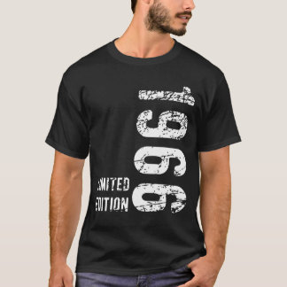58:e födelsedagsgiftet 1966 Begränsad utgåva 58 år T Shirt