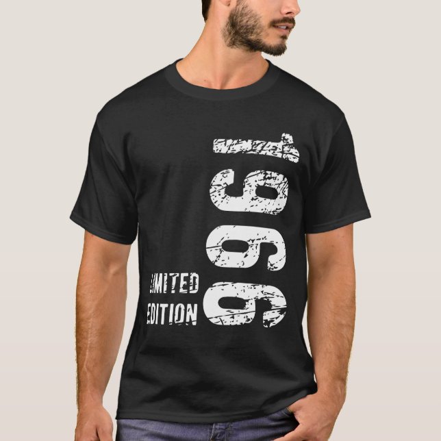 58:e födelsedagsgiftet 1966 Begränsad utgåva 58 år T Shirt (Framsida)