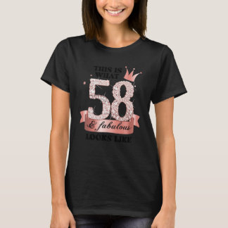 58 & Fabulous I Rose And White Party Group Candid  T Shirt